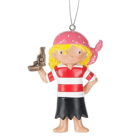 Girl Pirate Ornament